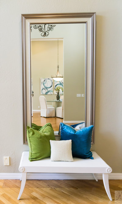 Mirrors in staging open up spaces, Home Staging Boca Raton Florida